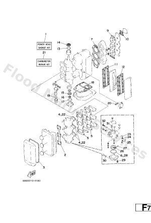 Diagram for REPAIR KIT 1