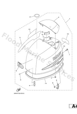 Diagram for TOP COWLING