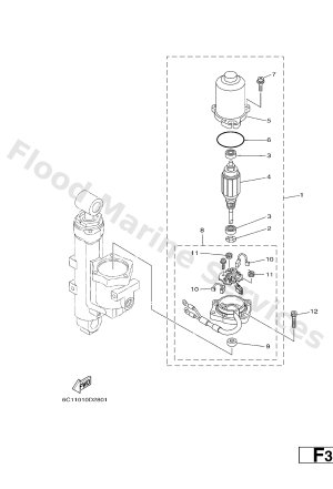 Diagram for POWER TRIM & TILT ASSY 2