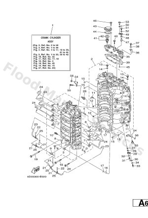 Diagram for CYLINDER & CRANKCASE 1