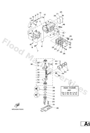 Diagram for CYLINDER & CRANKCASE