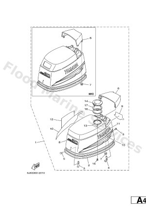 Diagram for TOP COWLING