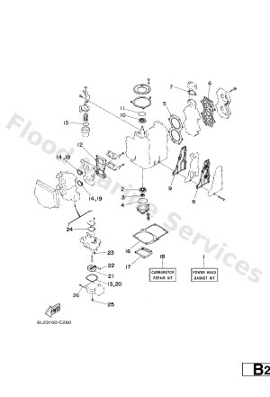Diagram for REPAIR KIT 1