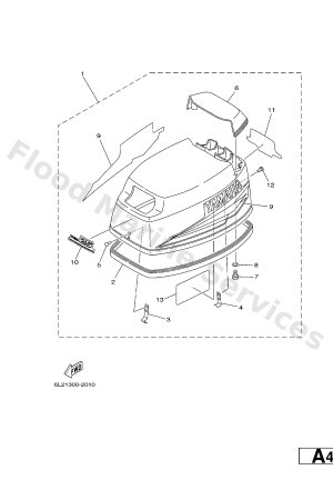 Diagram for TOP COWLING