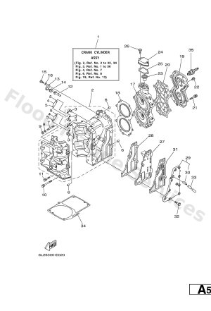 Diagram for CYLINDER & CRANKCASE