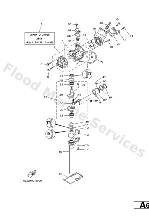 Diagram for CYLINDER & CRANKCASE