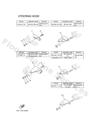 Diagram for STEERING HOOK 1