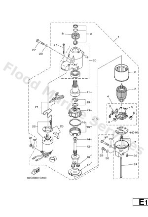 Diagram for STARTING MOTOR
