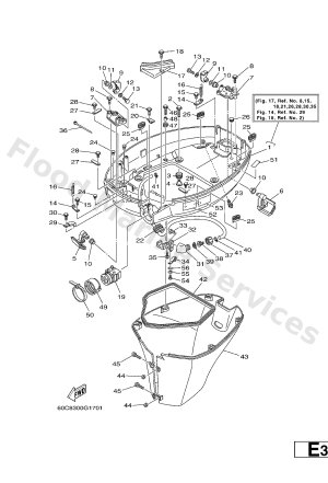 Diagram for BOTTOM COWLING