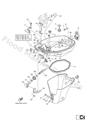 Diagram for BOTTOM COWLING