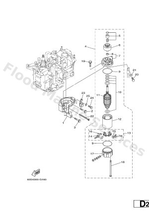 Diagram for STARTING MOTOR
