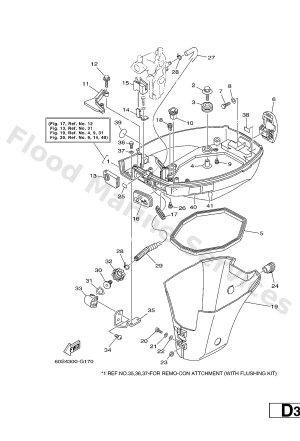 Diagram for BOTTOM COWLING