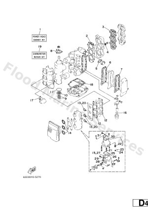 Diagram for REPAIR KIT 1