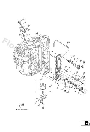 Diagram for CYLINDER & CRANKCASE 3
