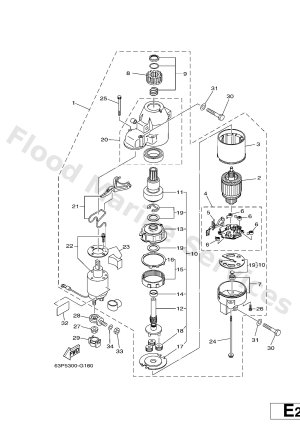 Diagram for STARTING MOTOR