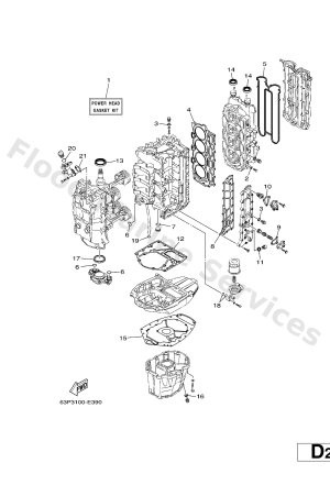 Diagram for REPAIR KIT 1