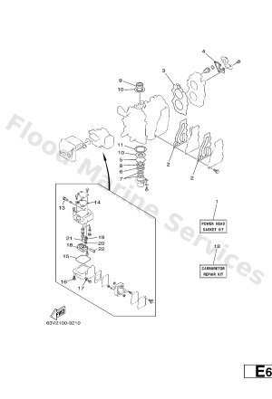 Diagram for REPAIR KIT 1