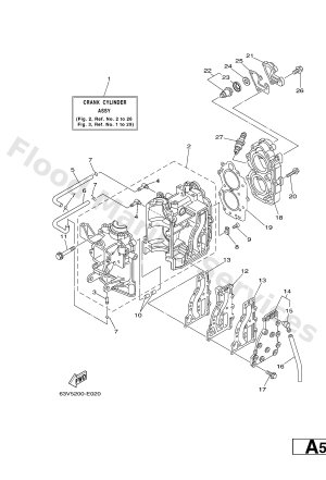 Diagram for CYLINDER & CRANKCASE