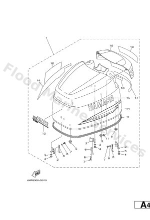Diagram for TOP COWLING