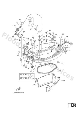 Diagram for BOTTOM COWLING