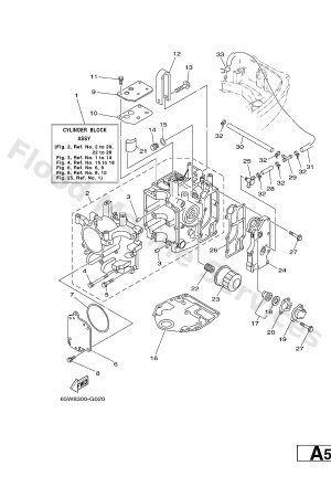 Diagram for CYLINDER & CRANKCASE 1