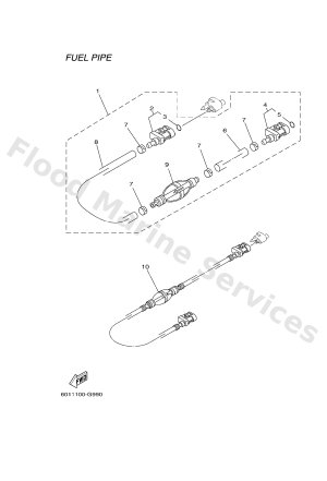 Diagram for FUEL PIPE