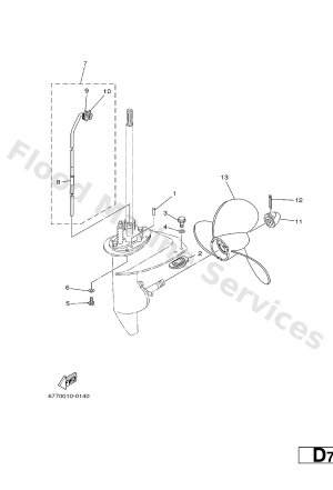 Diagram for LOWER CASING. DRIVE 2