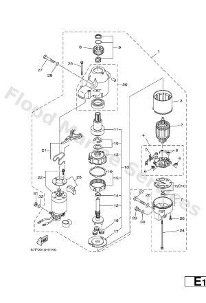 Diagram for STARTING MOTOR