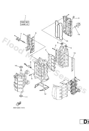Diagram for REPAIR KIT 1