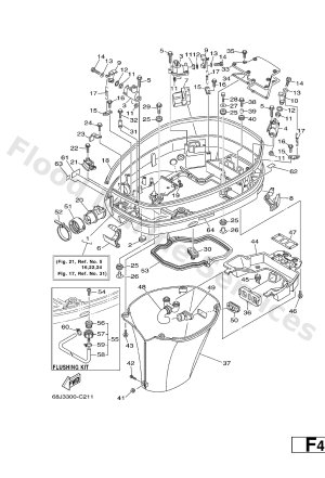 Diagram for BOTTOM COWLING
