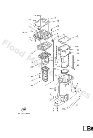 Diagram for UPPER CASING