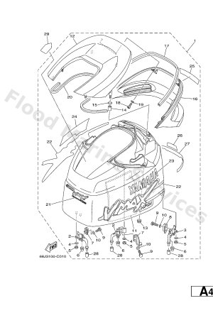 Diagram for TOP COWLING