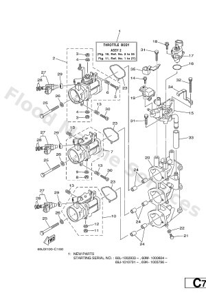 Diagram for THROTTLE BODY ASSY 2