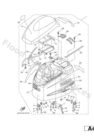 Diagram for TOP COWLING