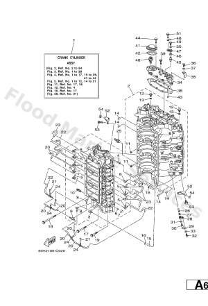 Diagram for CYLINDER. CRANKCASE 1