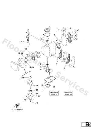 Diagram for REPAIR KIT 1