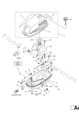 Diagram for COWLING . FUEL