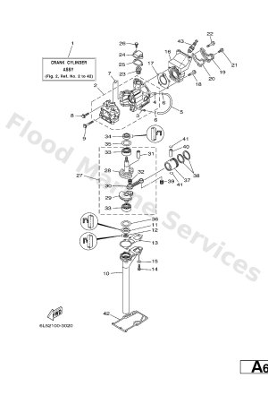 Diagram for CYLINDER. CRANKCASE