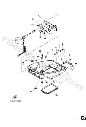 Diagram for BOTTOM COWLING