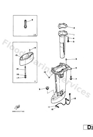 Diagram for UPPER CASING