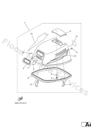 Diagram for TOP COWLING