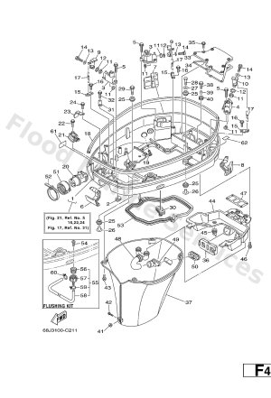 Diagram for BOTTOM COWLING