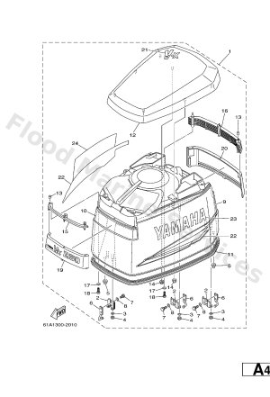 Diagram for TOP COWLING