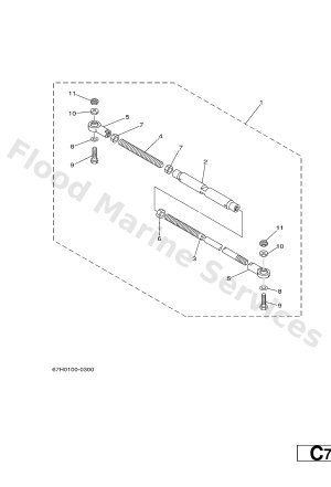 Diagram for STEERING GUIDE ATTACHMENT 2 DIRECTION GUIDE ACCESSOIRE 2