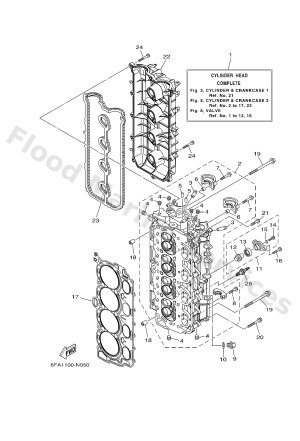 Diagram for CYLINDER & CRANKCASE 2