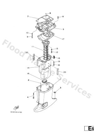 Diagram for UPPER CASING