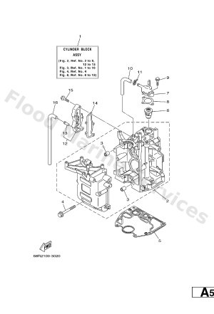 Diagram for CYLINDER & CRANKCASE 1