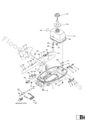 Diagram for BOTTOM COWLING