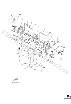 Diagram for BRACKET 1