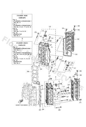 Diagram for CYLINDER & CRANKCASE 2